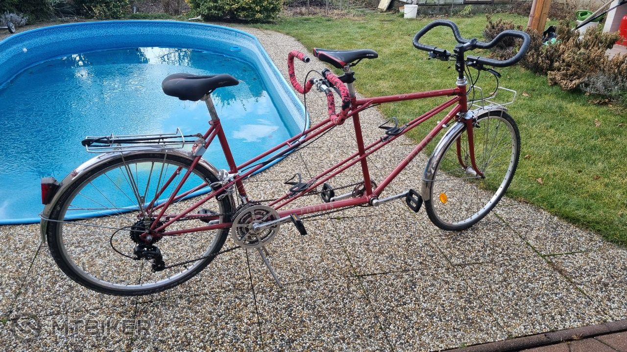 Tandem bicykel Follis Rowery trekkingowe MTBIKER bazar