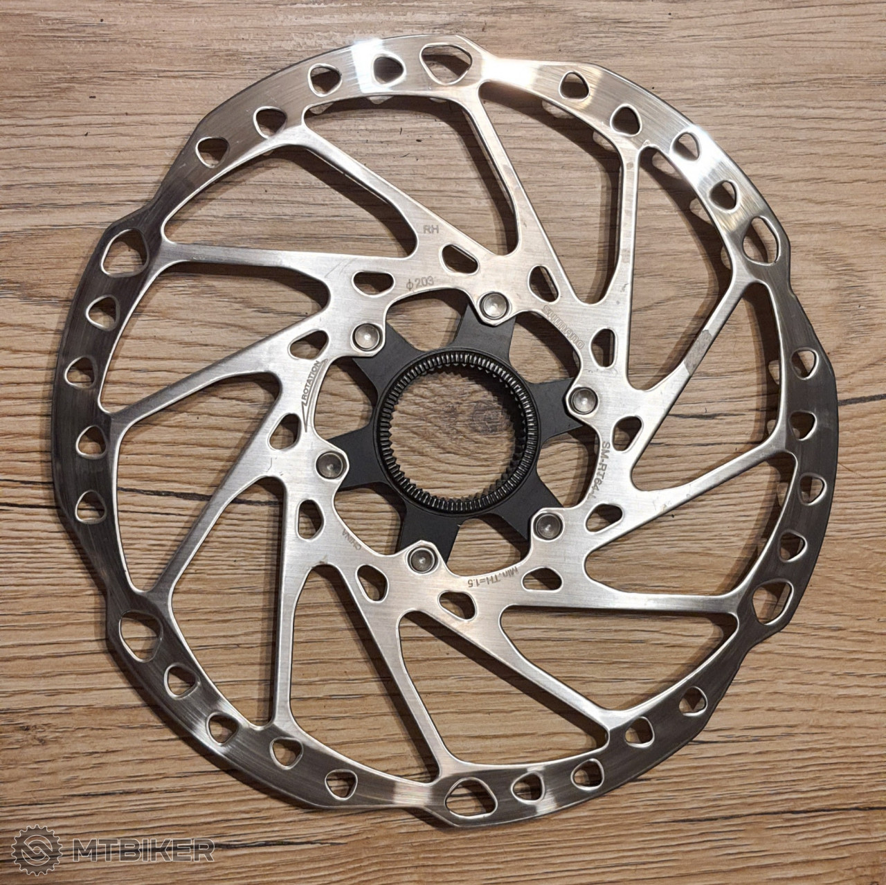 Shimano Sm Rt L Mm Centerlock Brzdov Kot E Na Bicykel