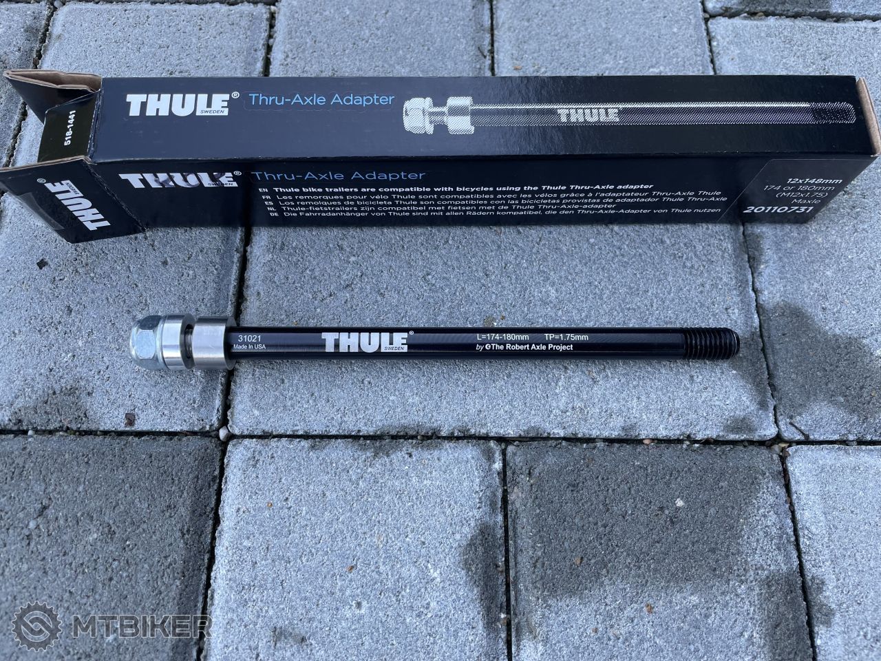 Thule Adapt R Zavesu Pre Mm Osi Detsk Seda Ky A Voz Ky Za Bicykel