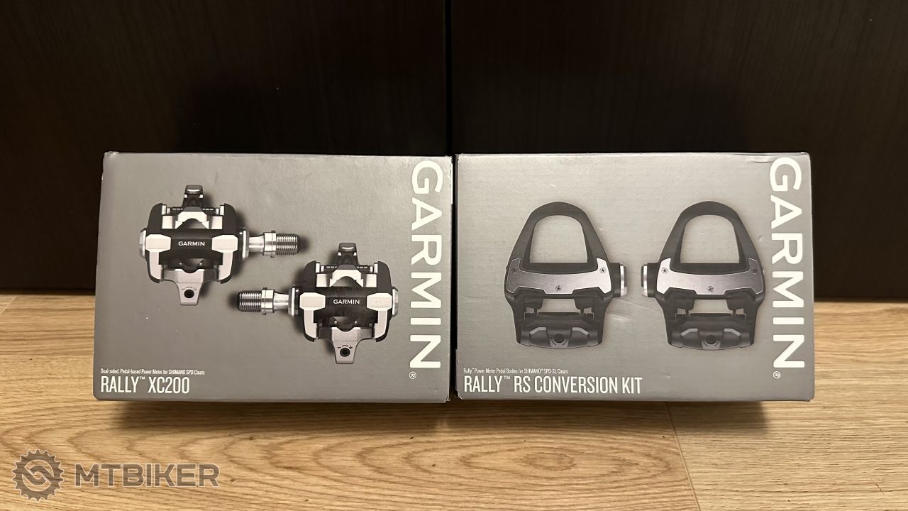 Garmin rally xc200 + RS conversion kit - Powermetery / měříče