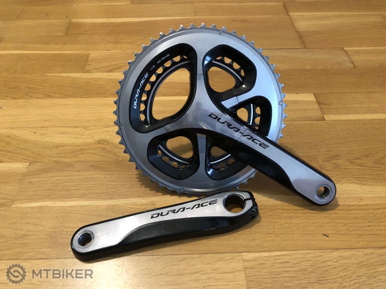 Shimano Dura Ace Fc9000 52x36 172 5mm 2x11speed Cestné kľuky a