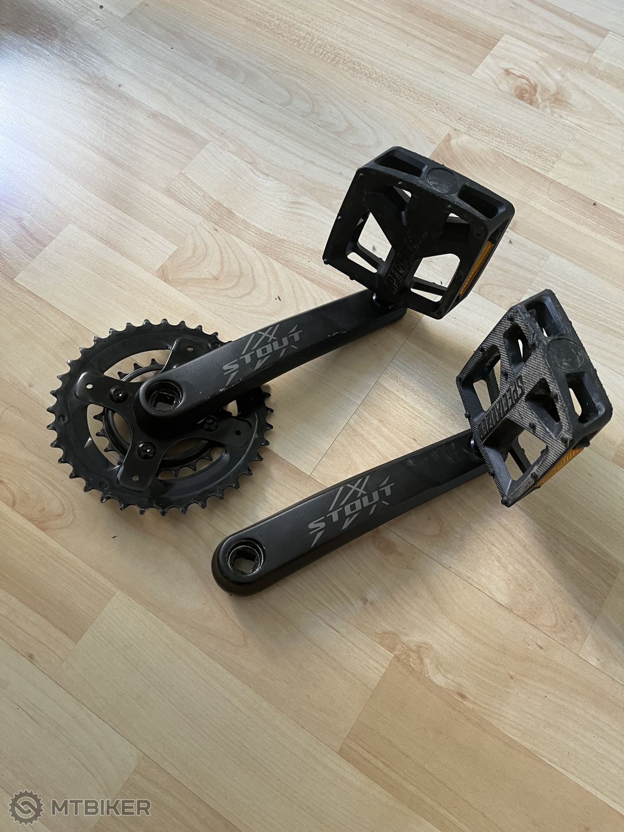stout 2x crankset