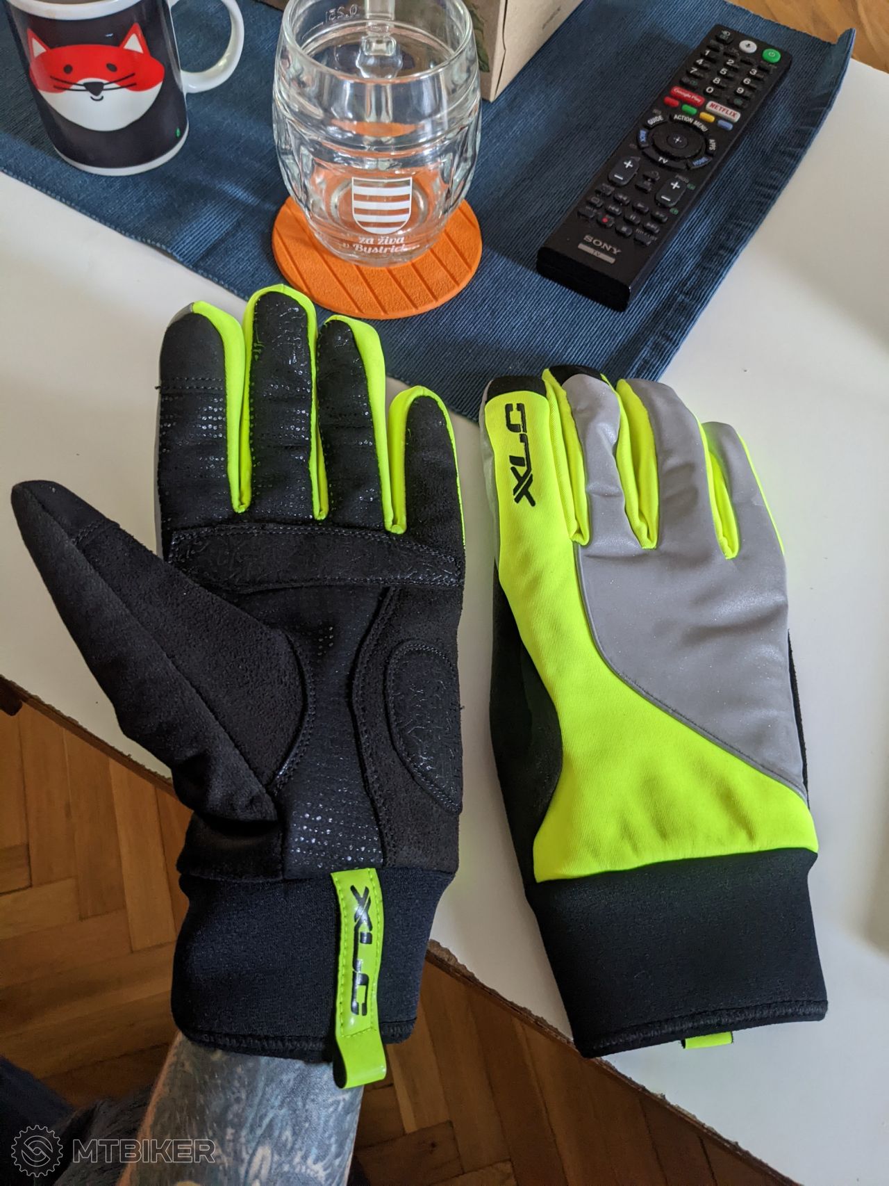 Rezervovane Zimné rukavice XLC Cg-L11 - Radhandschuhe winter - MTBIKER Basar