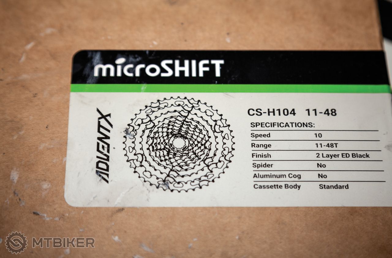 MicroSHIFT Advent X Cs-H104 10-kolo kazeta, 11-48T - MTBIKER bazár