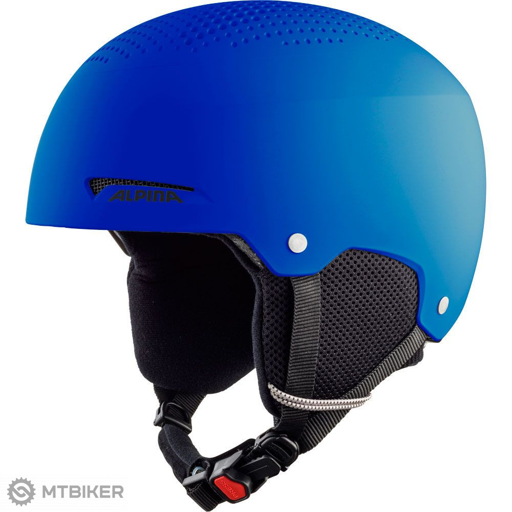 komfort Sorg regnskyl ALPINA Children's ski helmet ZUPO blue matte - MTBIKER.shop