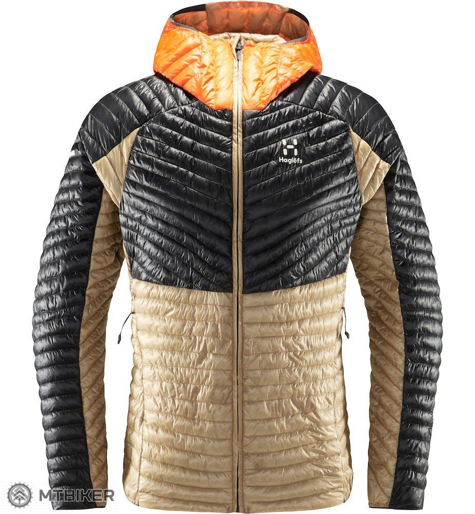 Haglöfs LIM Mimic Hood jacket, sand/magnetite - MTBIKER.shop