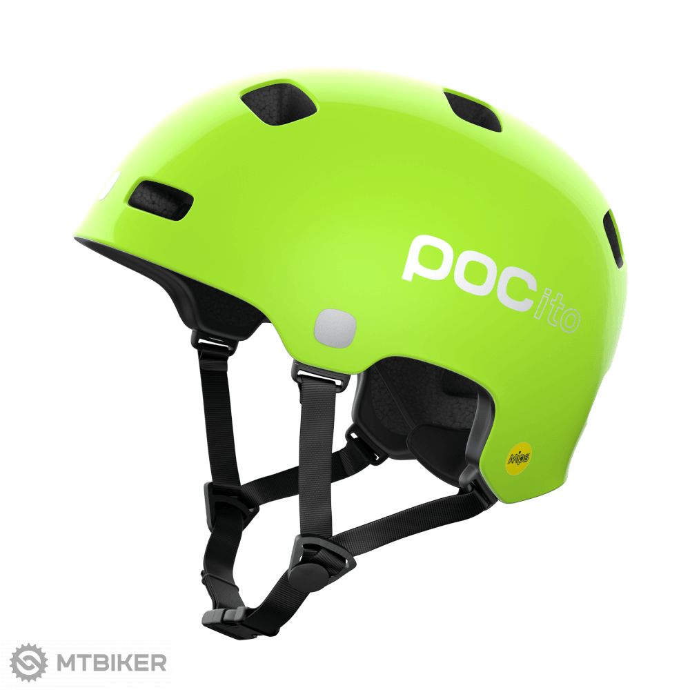 POC POCito Crane MIPS children's helmet, Fluorescent Yellow/Green 