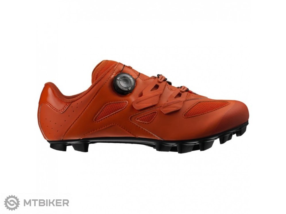 Mavic Crossmax Elite MTB cycling shoes red orange MTBIKER.shop