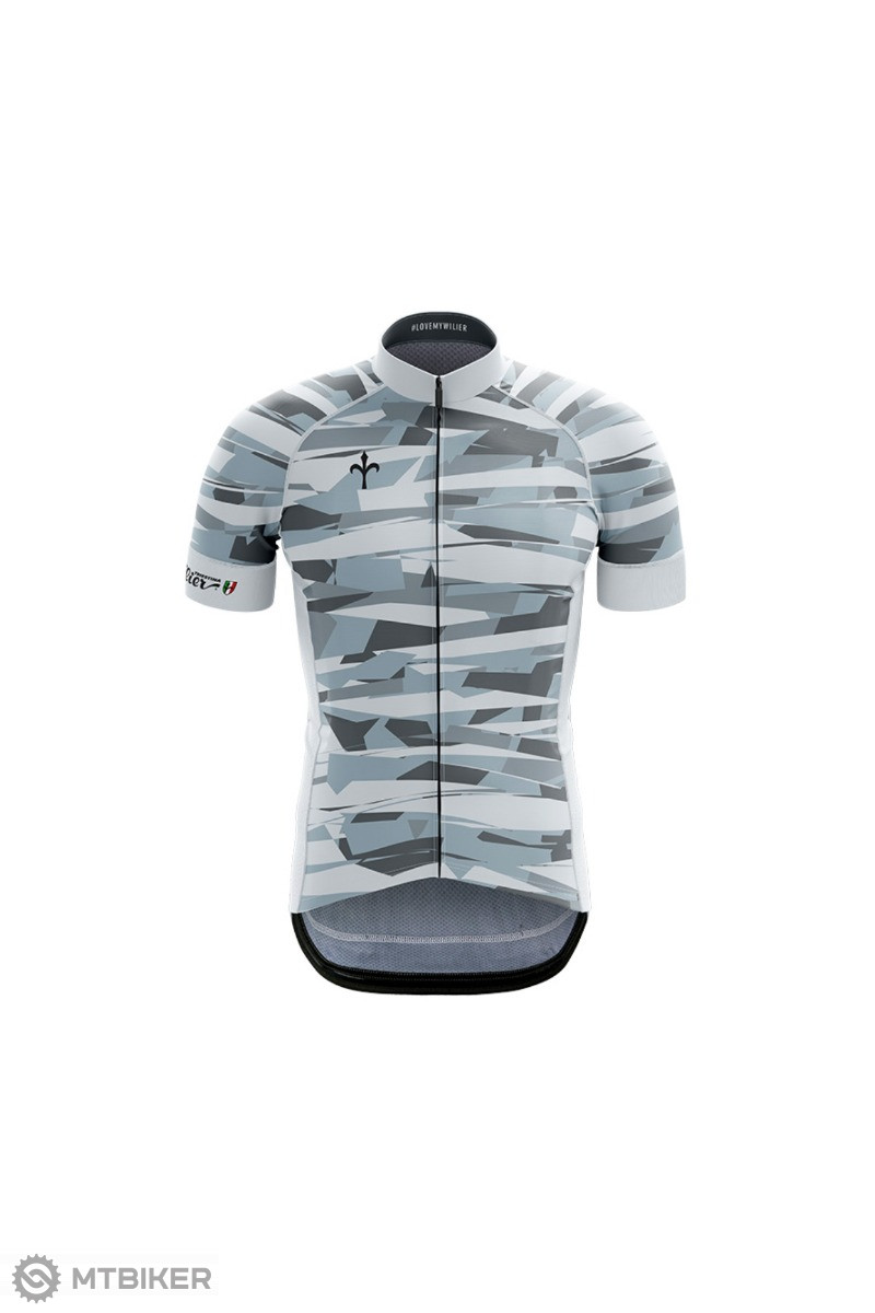 grip Bot poll Wilier VIBES 2.0 cycling jersey gray - MTBIKER.shop