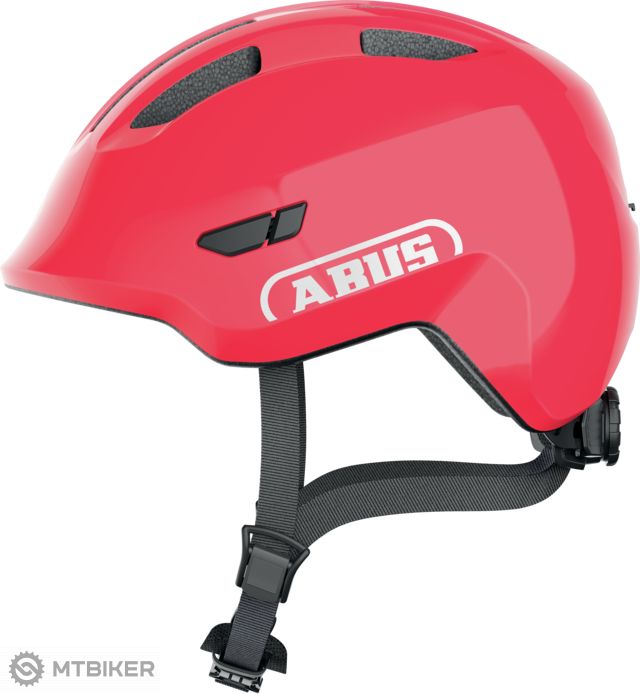 subtropisk lodret læber ABUS Smiley 3.0 children's helmet, gloss red - MTBIKER.shop