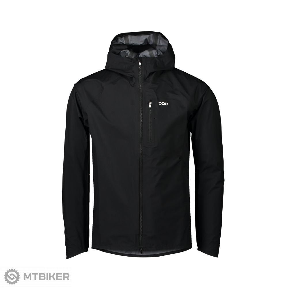 POC Motion Rain jacket uranium black MTBIKER.shop