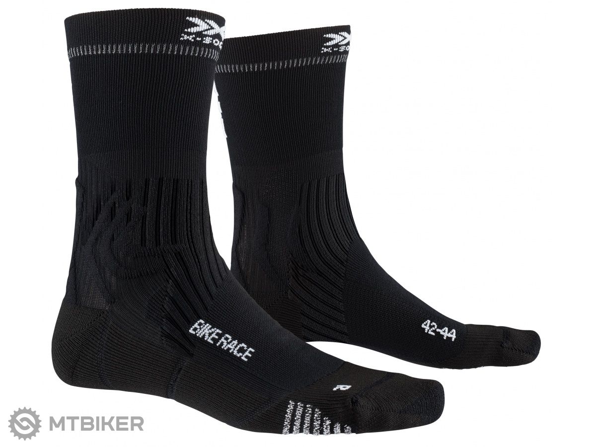 Precies kogel Meedogenloos X-BIONIC x-SOCKS BIKE RACE 4.0 socks, black - MTBIKER.shop