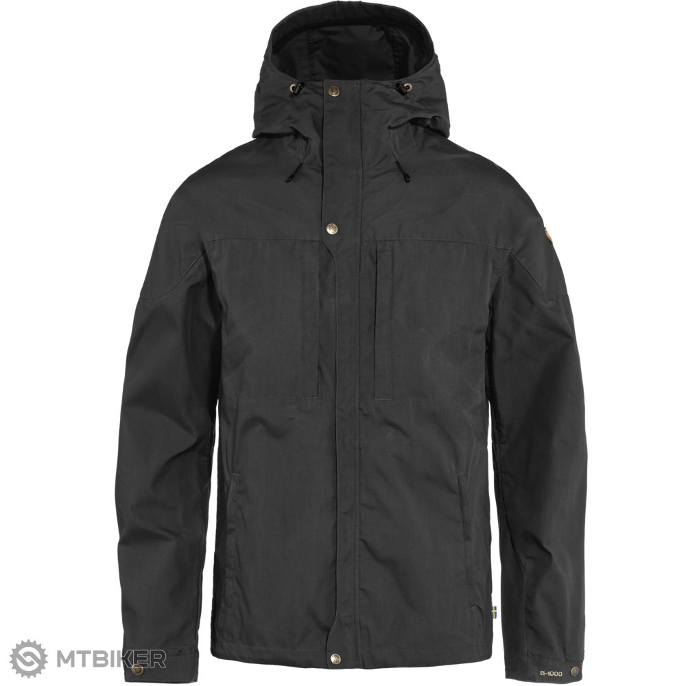 Fjallraven Skogso M jacket dark grey MTBIKER.shop