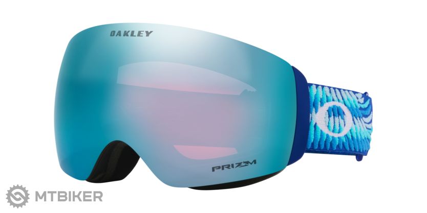 Oakley Flight Deck M glasses mikaela shiffrin signature prizm snow sapphire iridium