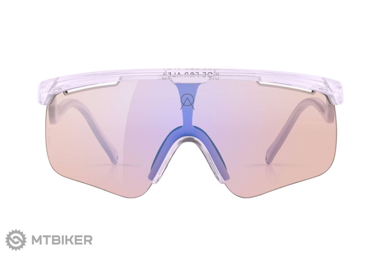 Alba Optics Delta glasses, snow pink gloss/vzum f-lens flm