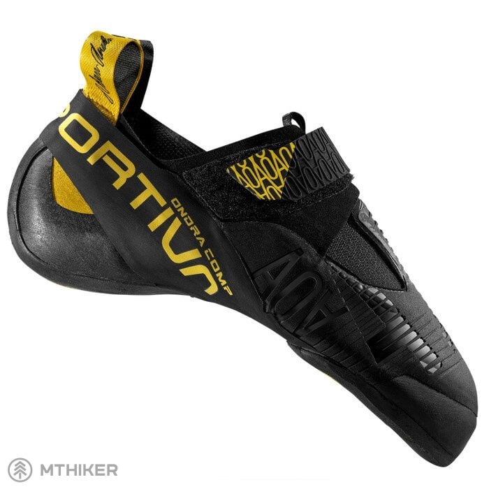 La Sportiva Ondra Comp climbing shoes, black/yellow - MTBIKER.shop