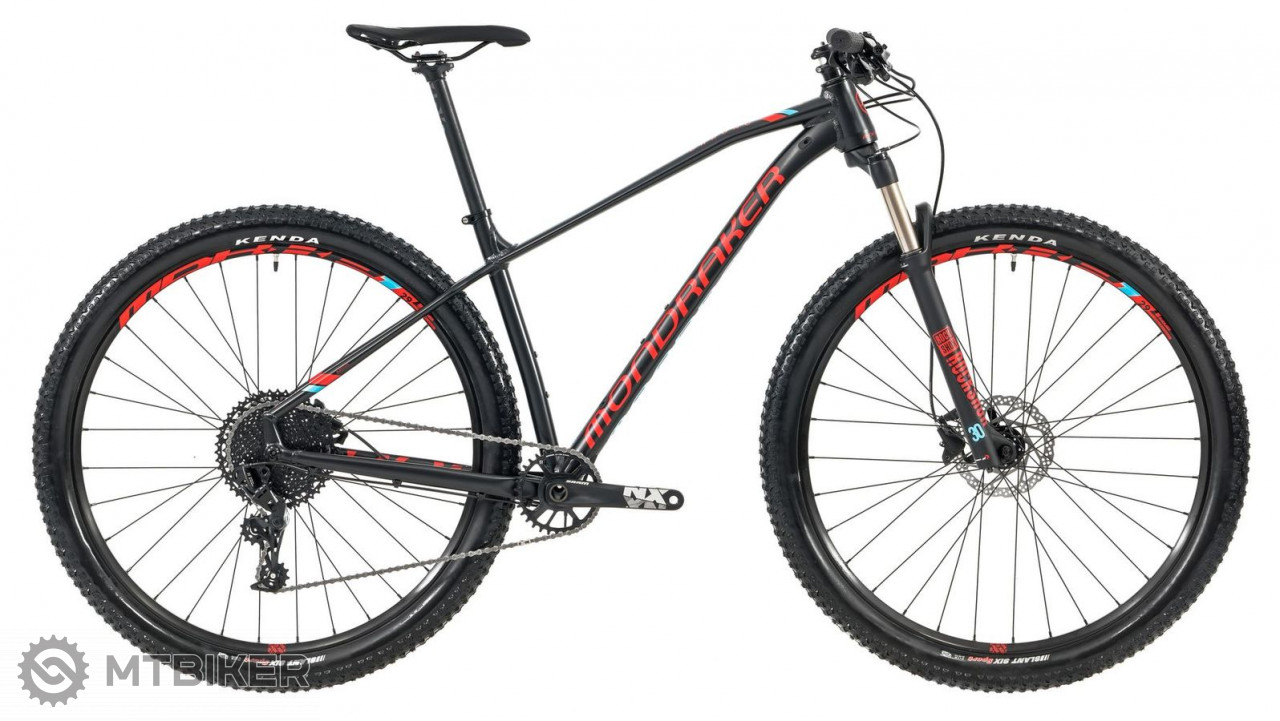 Mondraker mountain bike CHRONO 29 black light blue flame red 2019 MTBIKER.shop