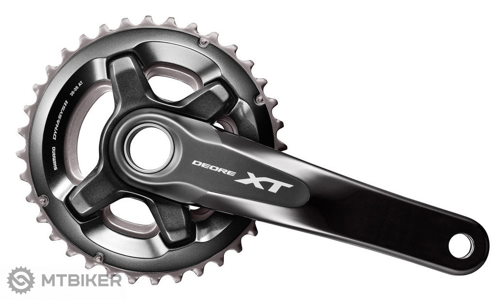 Shimano XT FC M8000 2 cranks 34 24 teeth 170mm 2x11 sp. MTBIKER.shop