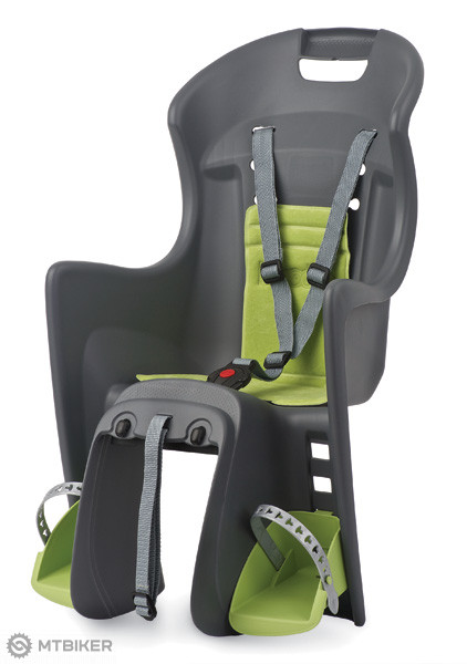 Polisport Boodie RMS child carrier seat grey green