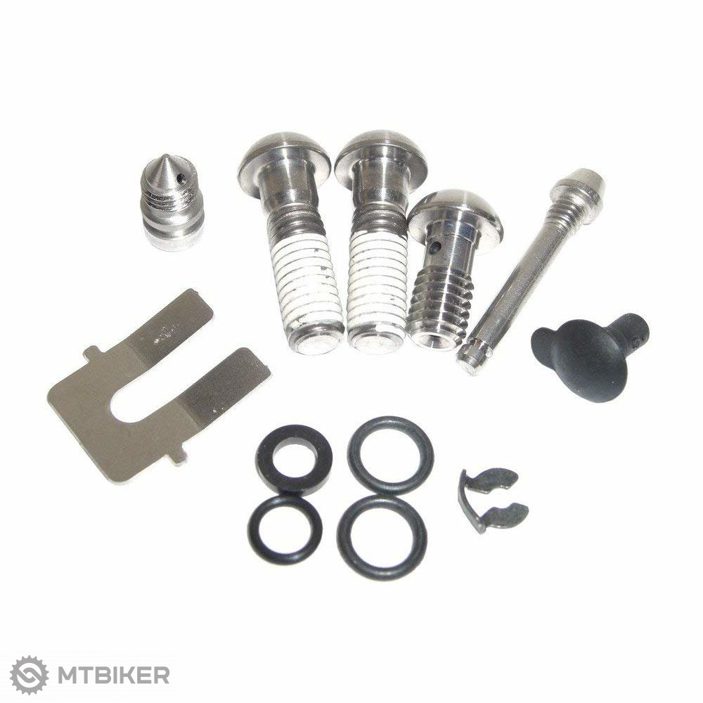 Sram-Bremssattel-Hardware-Kit (einschließlich Ti-Reifenschrauben, Ti- Hohlschraube, Entlüftungsschraube, Belagstift) S4-Bremssattel - MTBIKER Shop