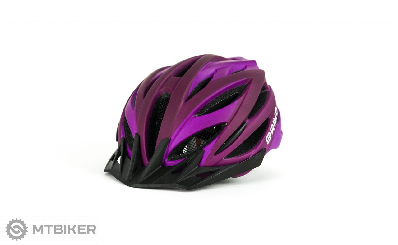 purple cycle helmet ladies