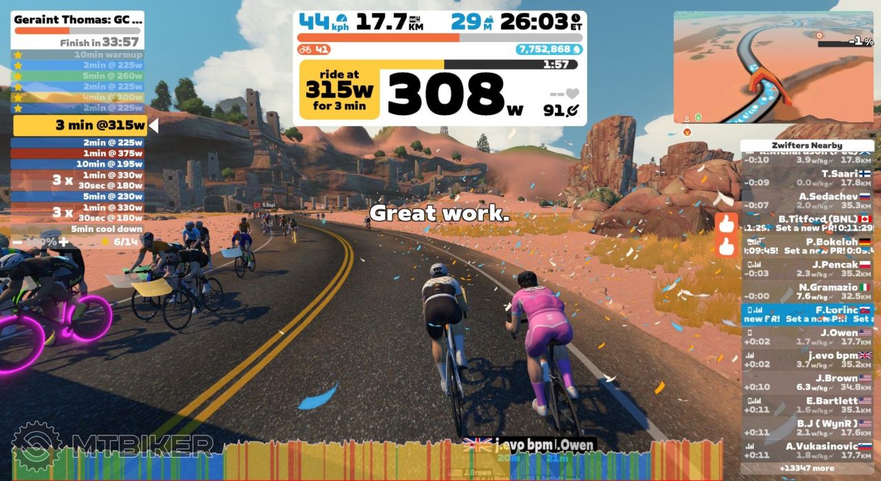 Trenažér - Zwift - Zwift Pro Training Camp: INEOS Grenadiers | Geraint ...