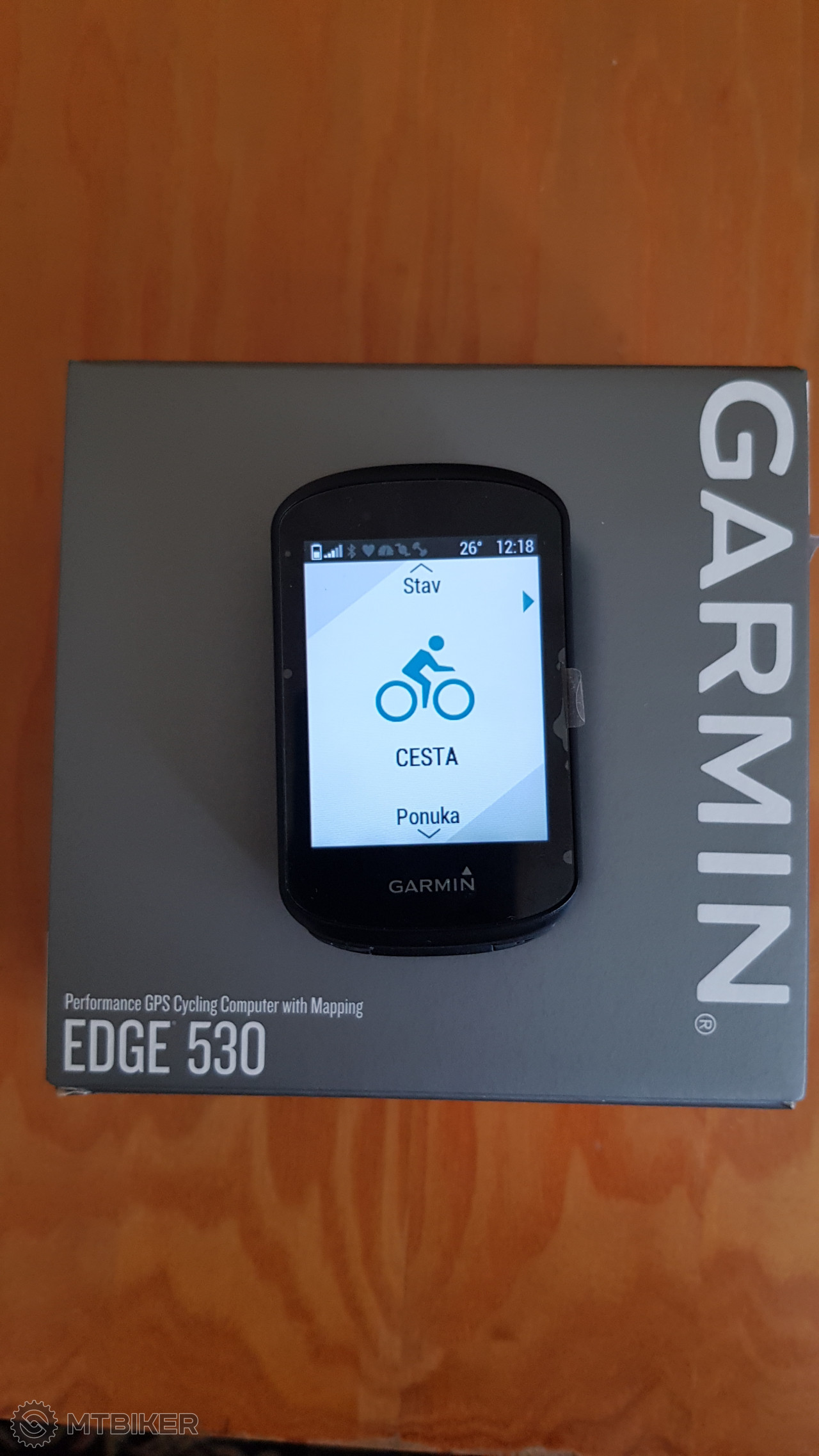 Garmin Edge 530 - GPS prístroje na bicykel - MTBIKER bazár