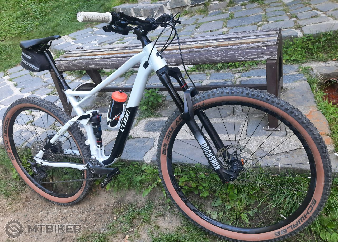 Cube stereo race 120 2021 L - Horské celoodpružené bicykle - MTBIKER bazár