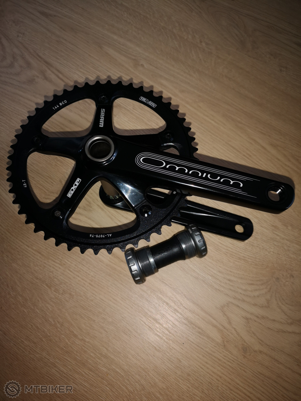 ステンレスBB SRAM GXP ピスト SRAM omnium ヴィンテージ - 自転車