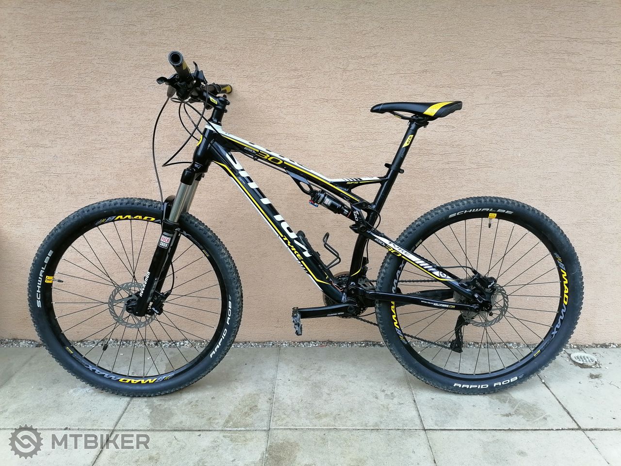 B-Twin ST 520 S Rockrider - Celoodpružené Bicykle - MTBIKER Bazár