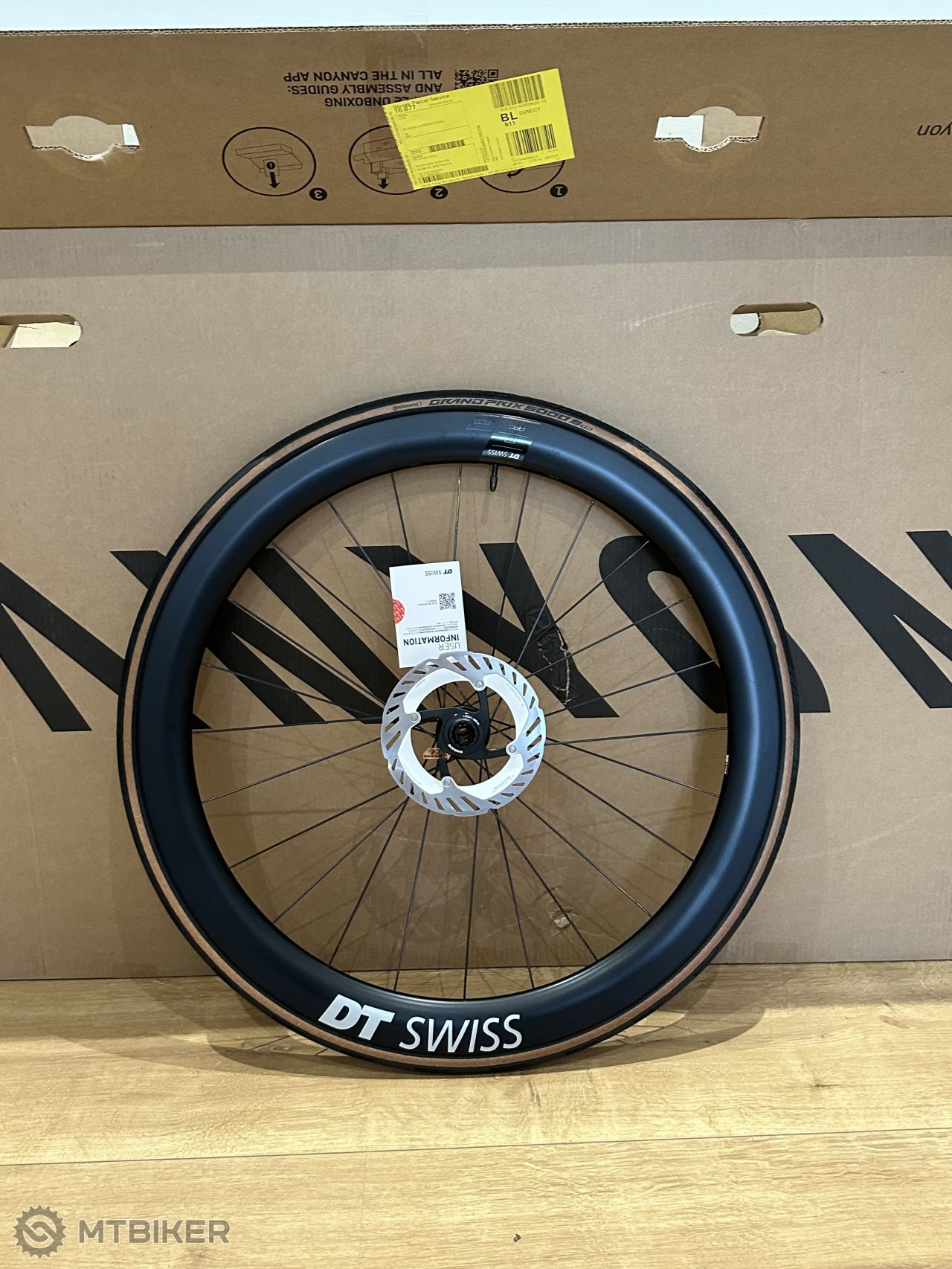 DT Swiss ARC 1600 50mm , úplne nové - Kolesá na cestný bicykel