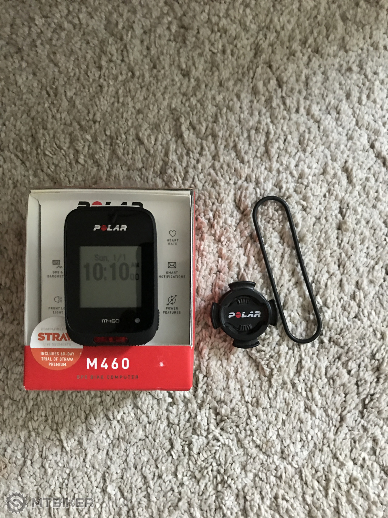polar m460 navigation