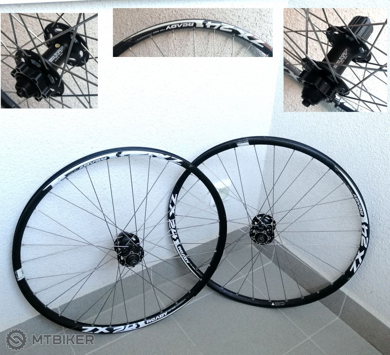 Alex Rims ZX 24 + Shimano XT - 26