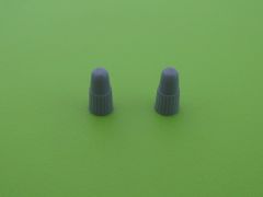 Nové plastové čepičky galuskového ventilku Mitas na ultralight duše