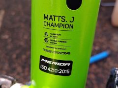 Merida Matts. J Champion pre mladého pretekára.