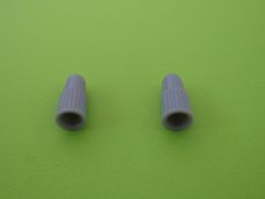 Nové plastové čepičky galuskového ventilku Mitas na ultralight duše