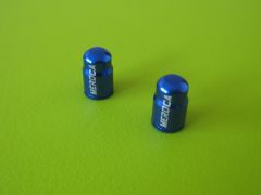 Nové hliníkové čepičky autoventilku na MTB Meroca(2ks)