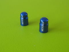 Nové hliníkové čepičky autoventilku na MTB Meroca(2ks)