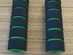 Nové pěnové 2-vrstvé gripy Novatec Foam grips