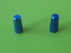 Nové hliníkové čepičky galuskových ventilků Risk (2ks)