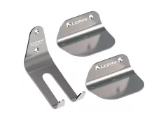 Lezyne Stainless Pedal Hook držiak bicykla na stenu - 2 sety