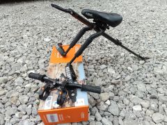 Detská sedačka kids ride shotgun pro combo