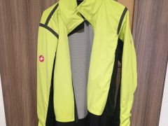Castelli Alpha RoS 2 bunda, electric lime, XL