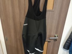 Castelli Polare 3 nohavice s trakmi, čierna, XXL