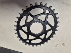 AbsoluteBLACK Oval Race Face Cinch Boost prevodník, 32z., 3 mm