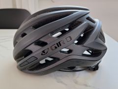 Giro Agilis prilba, čierna matná, M (55-59 cm)