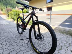 Mondraker F-Podium Carbon DC, Carbon/Cherry Red, 2022