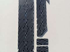 Nové ochranné nálepky na rám bicykla