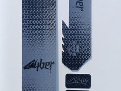 Nové ochranné nálepky na rám bicykla.,