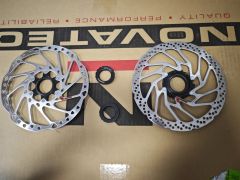 2x Shimano 203mm, Centerlock s magnetom